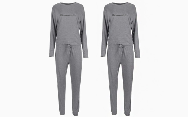 Champion Womens Top Jogger Lounge Sets