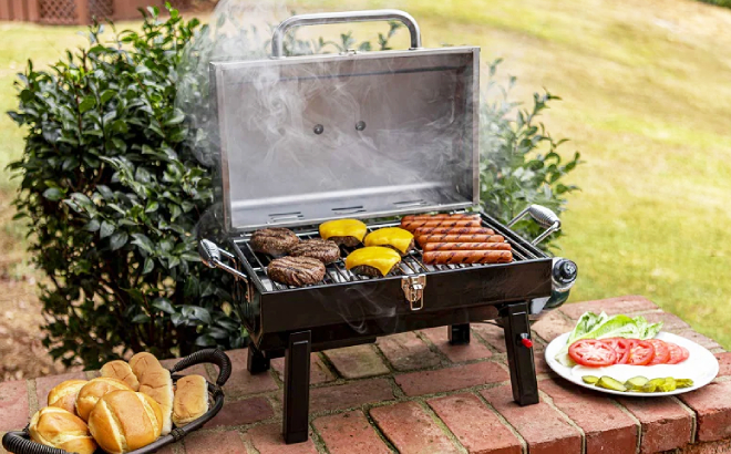 Char Broil Deluxe Tabletop Gas Grill