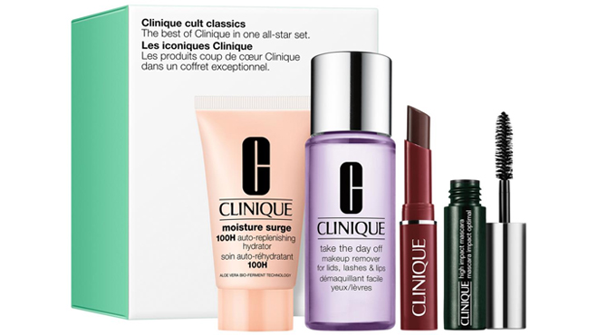 Clinique Cult Classics 4 Piece Best Sellers Makeup Set