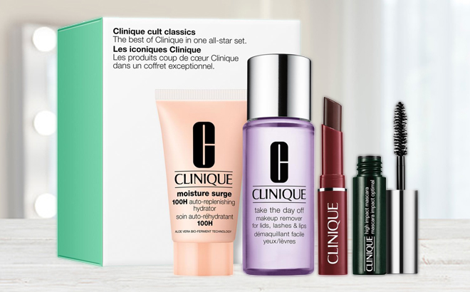 Clinique Cult Classics 4 Piece Makeup Set