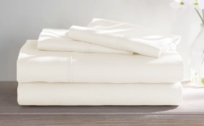 Coconut Milk Wayfair Basics 1800 Series Sheet Set