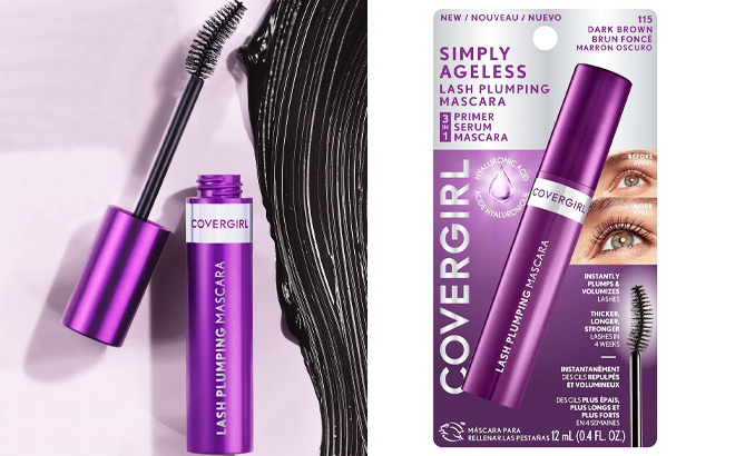 CoverGirl Simply Ageless Lash Plumping Mascaras