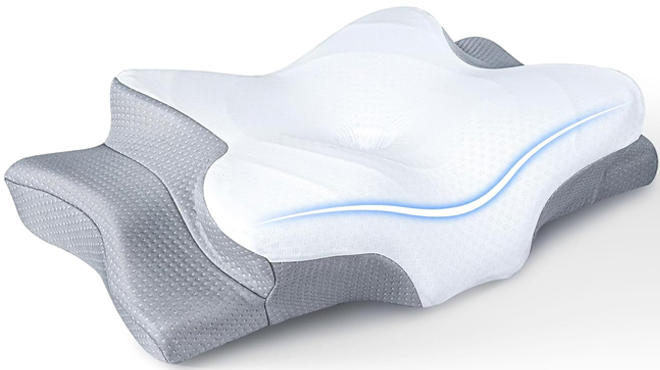 Cozyplayer Cervical Pillow in Grey Color