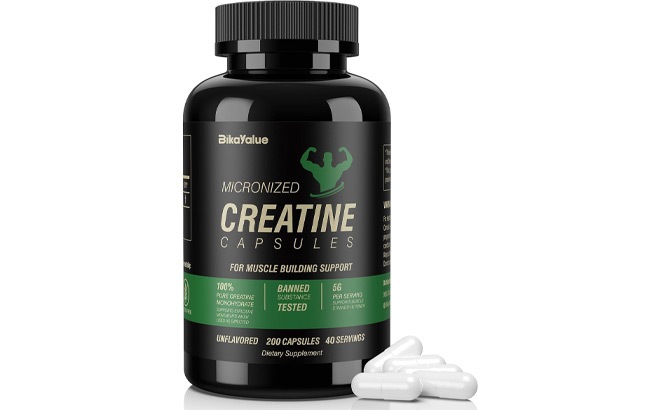 Creatine Capsules Supplement for Muscle