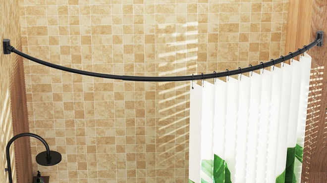 Curved Shower Curtain Rod