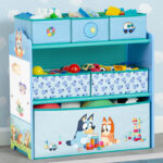 Delta Bluey Design Store 6 Bin Toy Storage Organizer
