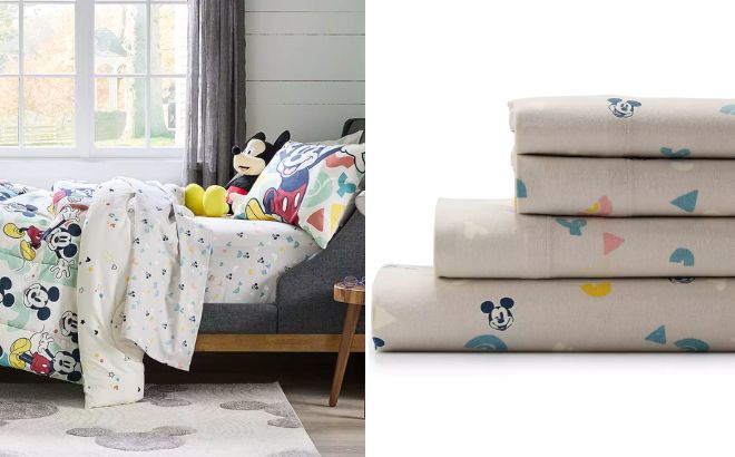 Disneys Flannel Sheet Set