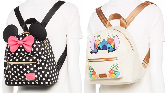 Disneys Minnie Mouse and Lilo and Stitch Backpacks