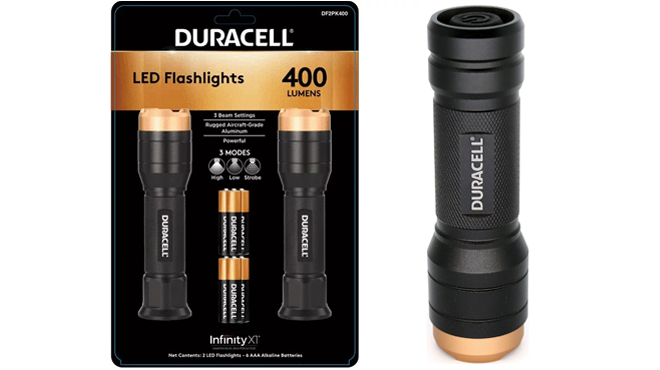 Duracell LED Flashlights 2 Pack