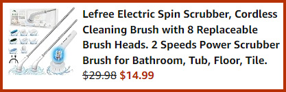 Electric Spin Scrubber Summary 1