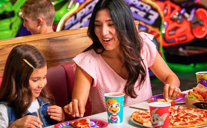 Family Play and Pizza Package at Chuck E Cheese