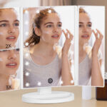 Fascinate Trifold Lighted Vanity Mirror