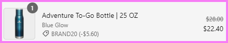 Final Price Breakdown For Stanely Bottle