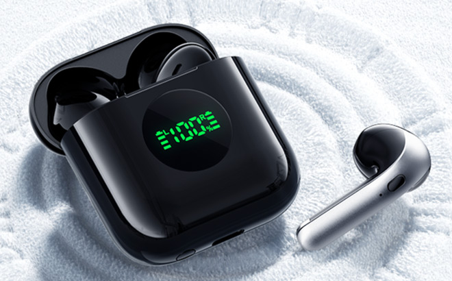 FoyCoy Wireless Earbuds in Black Color
