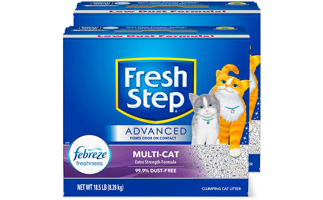 Fresh Step Clumping Cat Litter Multi Cat
