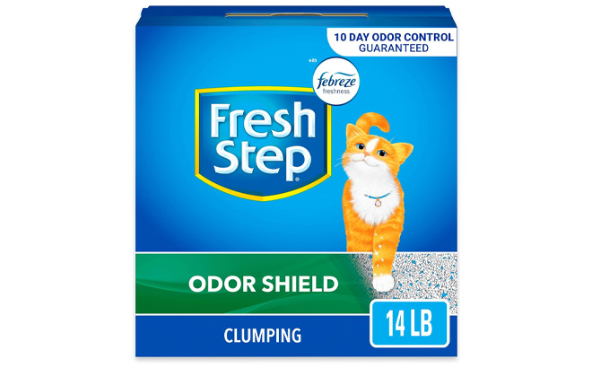 Fresh Step Clumping Cat Litter in Odor Shield Scent