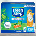Fresh Step Clumping Cat Litter on the Table