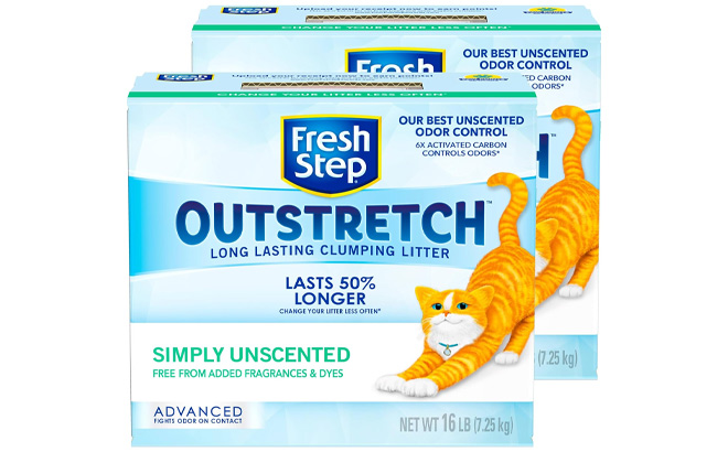 Fresh Step Outstretch Advanced Clumping Cat Litter