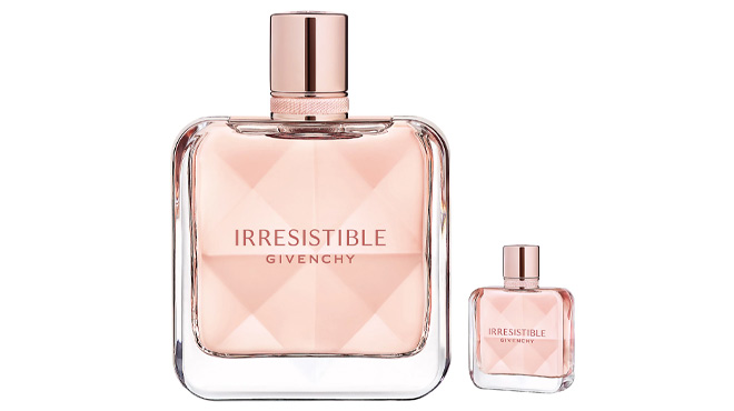 Givenchy Irresistible Perfume Set on White Background