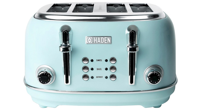 Haden Heritage 4 Slice Wide Slot Toaster