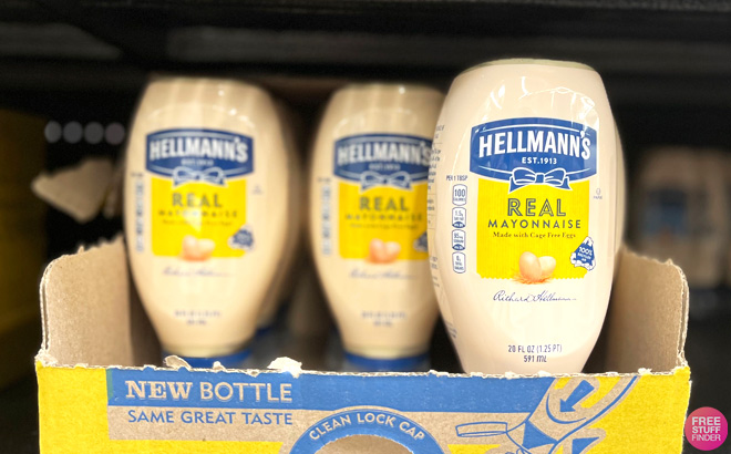Hellmanns Real Mayonnaise 3 Pack