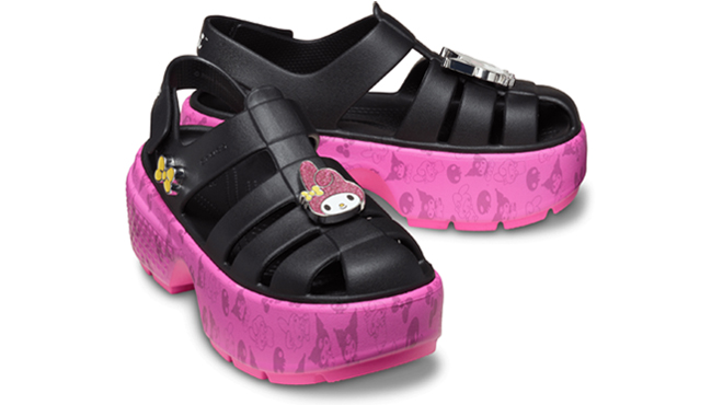 Hello Kitty x Crocs My Melody and Kuromi Stomp Adults Sandals