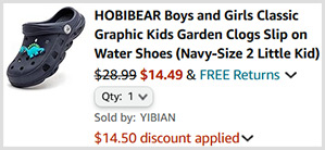 Hobibear Kids Garden Clogs Screenshot