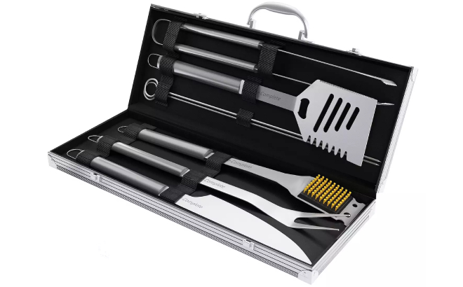 Home Complete 7 Piece BBQ Cooking Utensils Set