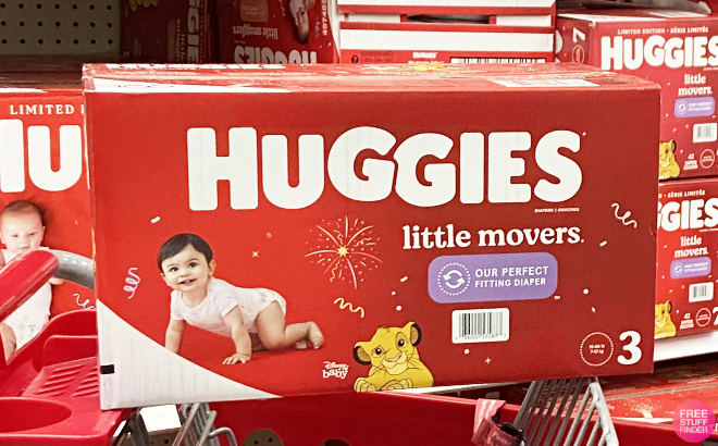 Huggies Little Movers Diapers Size 3