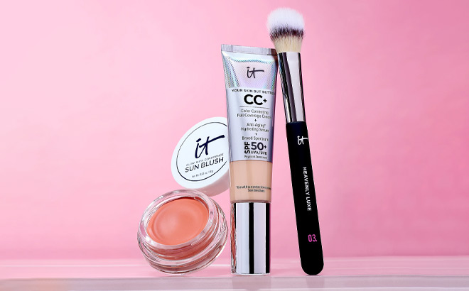 IT Cosmetics Glow with Confidence CC SPF 50 3 Piece Collection