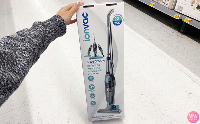 IonVac 3 in 1 Lightweight Corded Stick Vacuum