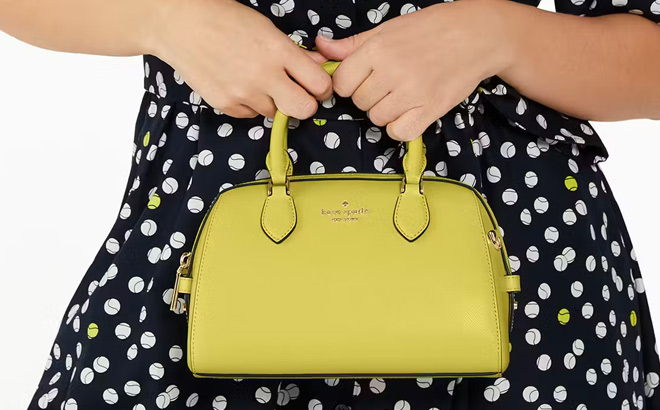 Kate Spade Madison Saffiano Leather Duffle Crossbody