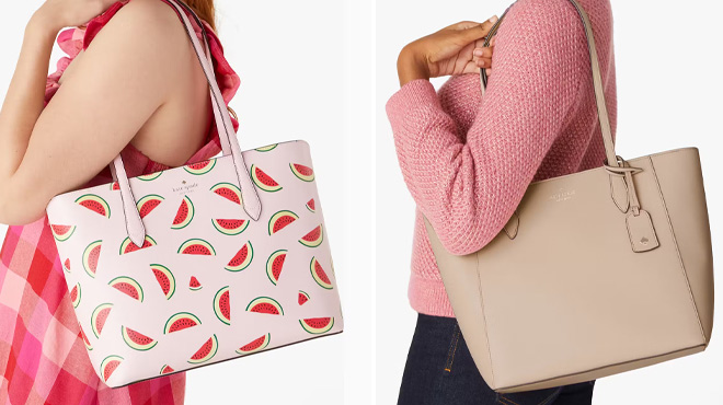 Kate Spade Marlee Watermelon Party Tote and Dana Tote