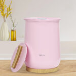 Keenray Upgraded Towel Warmer Bucket in Rose Pink Color
