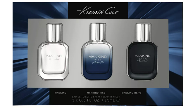 Kenneth Cole Mens 3 Piece Eau de Toilette Travel Set