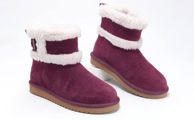 Koolaburra by UGG Suede Mini Winter Boots