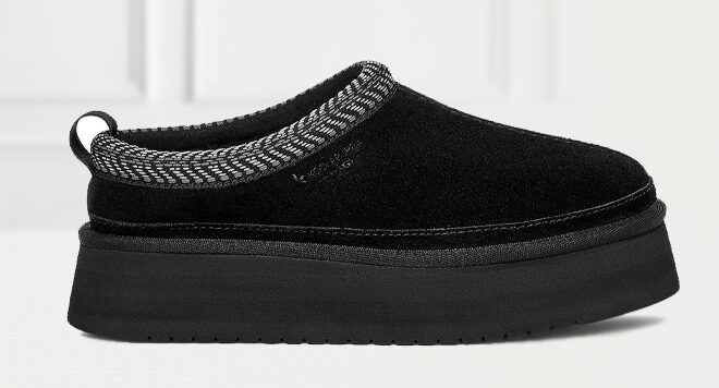 Koolaburra by UGG Suede Slip Ons Buree Platform