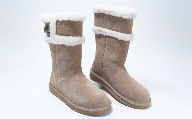 Koolaburra by UGG Suede Tall Winter Boots