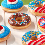 Krispy Kreme 4th of July Doughnuts