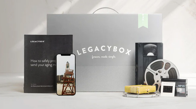 LegacyBox Home Movie Photo Audio Digitizing Complete Set