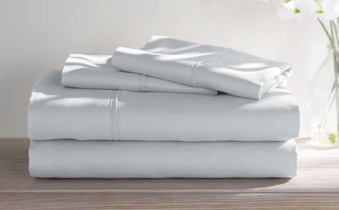 Light Gray Wayfair Basics 1800 Series Sheet Set