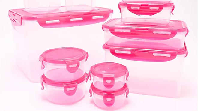 Lock n Lock 25th Anniversary 11 piece Nostalgic Storage Set