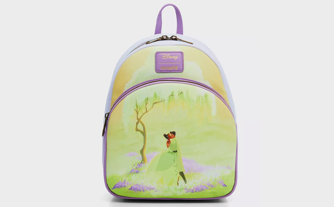 Loungefly Disney Princess Tiana Naveen Mini Backpack