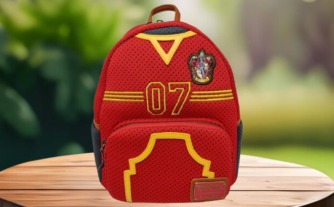 Loungefly Harry Potter Quidditch Uniform Bag