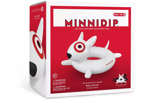 MINNIDIP Target Bullseye Ring Float in a Box