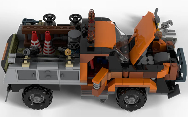 MOC Rusty Old Work Truck