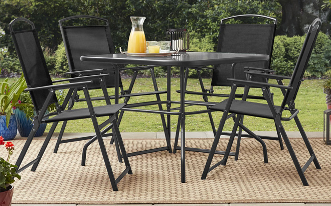 Mainstays Albany Lane 5 Piece Dining Set