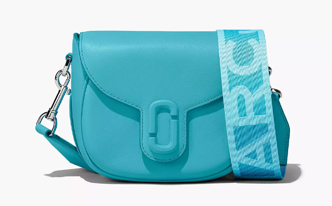 Marc Jacobs Covered J Marc Saddle Bag in Pool Color