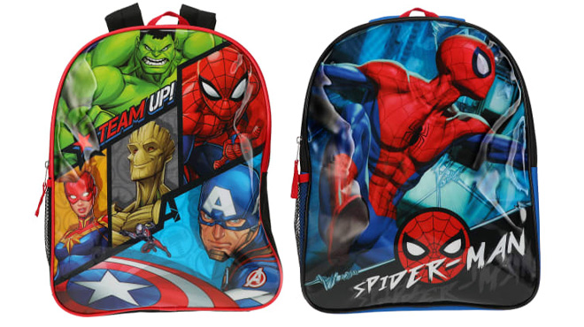 Marvel and Spiderman Backpack