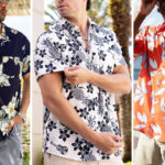 Mens Hawaiian Button Down Shirt